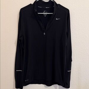 Nike Men’s Black Dri-FIT Quarter Zip Pullover